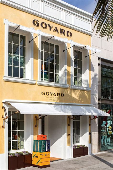 goyard beverly hills|goyard boutique locations.